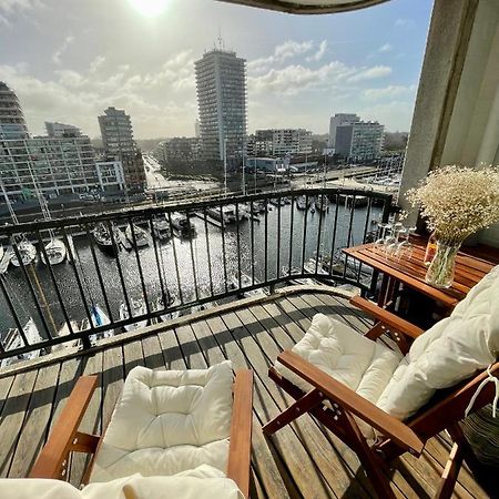 Maison Beaufort - Uniek Zicht Op De Jachthaven Ostend Luaran gambar